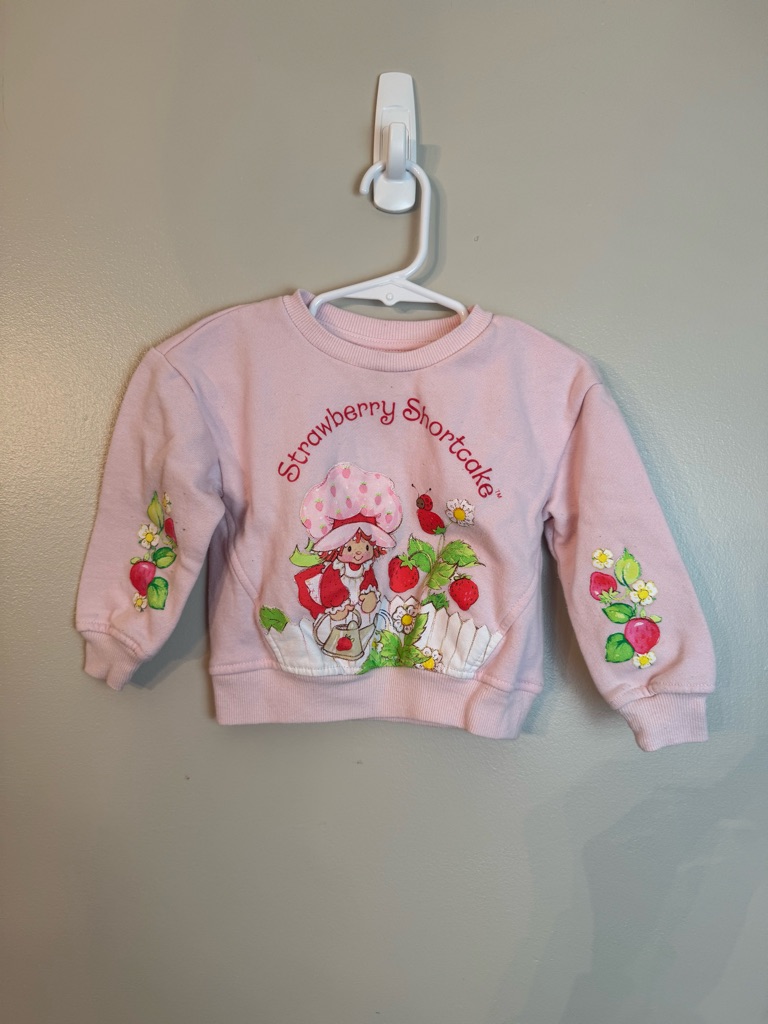 Girls Infant Strawberry Shortcake Graphic Sweatshirt 18 Months